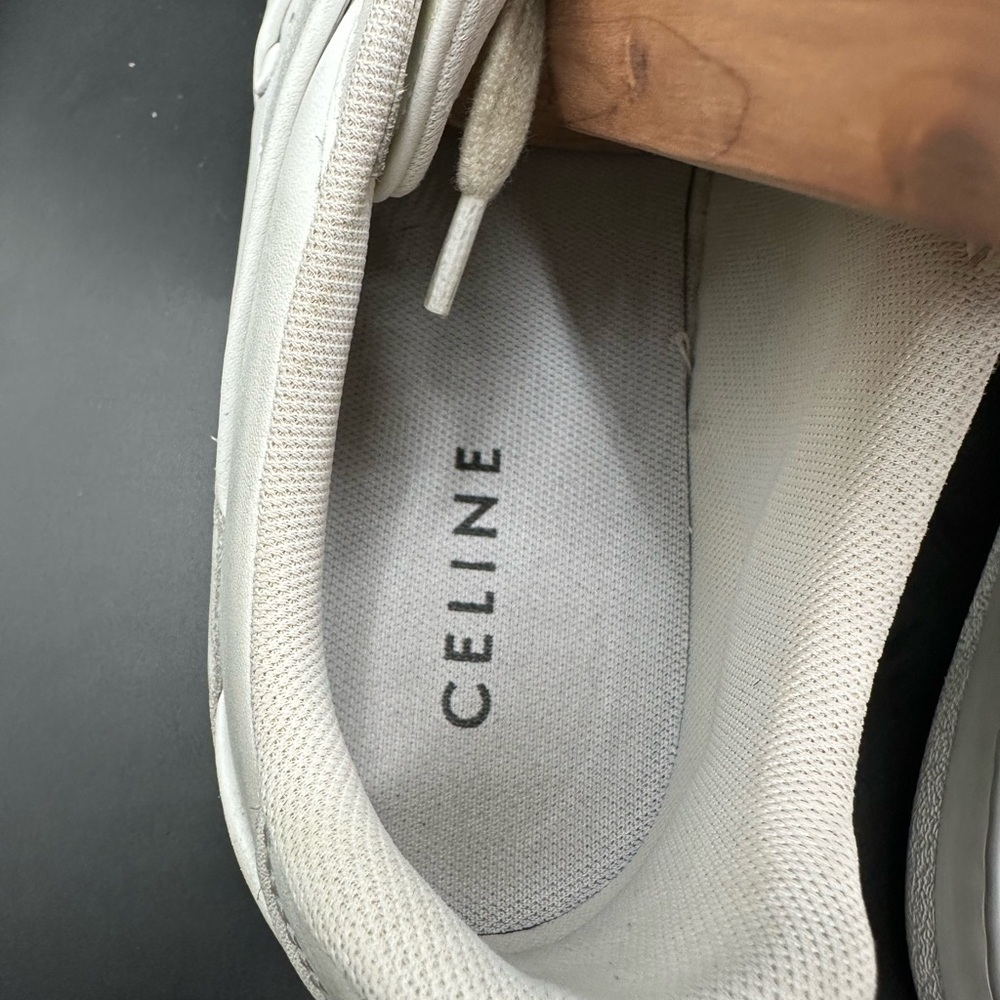Celine Hedi Slimane Distressed White Sneakers - Picture 10 of 10